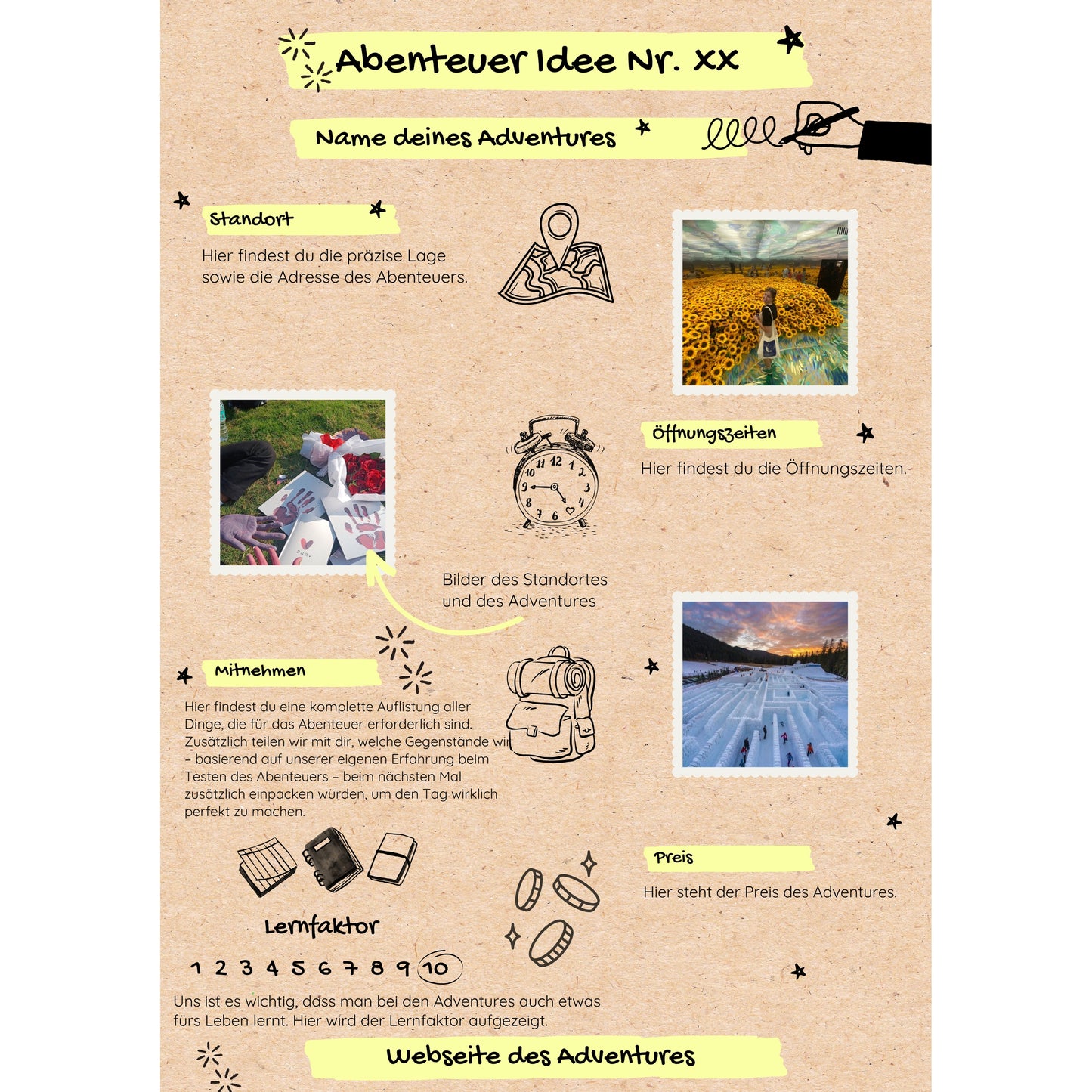 Kindheit voller Abenteuer (Alter 3-6 Jahre)